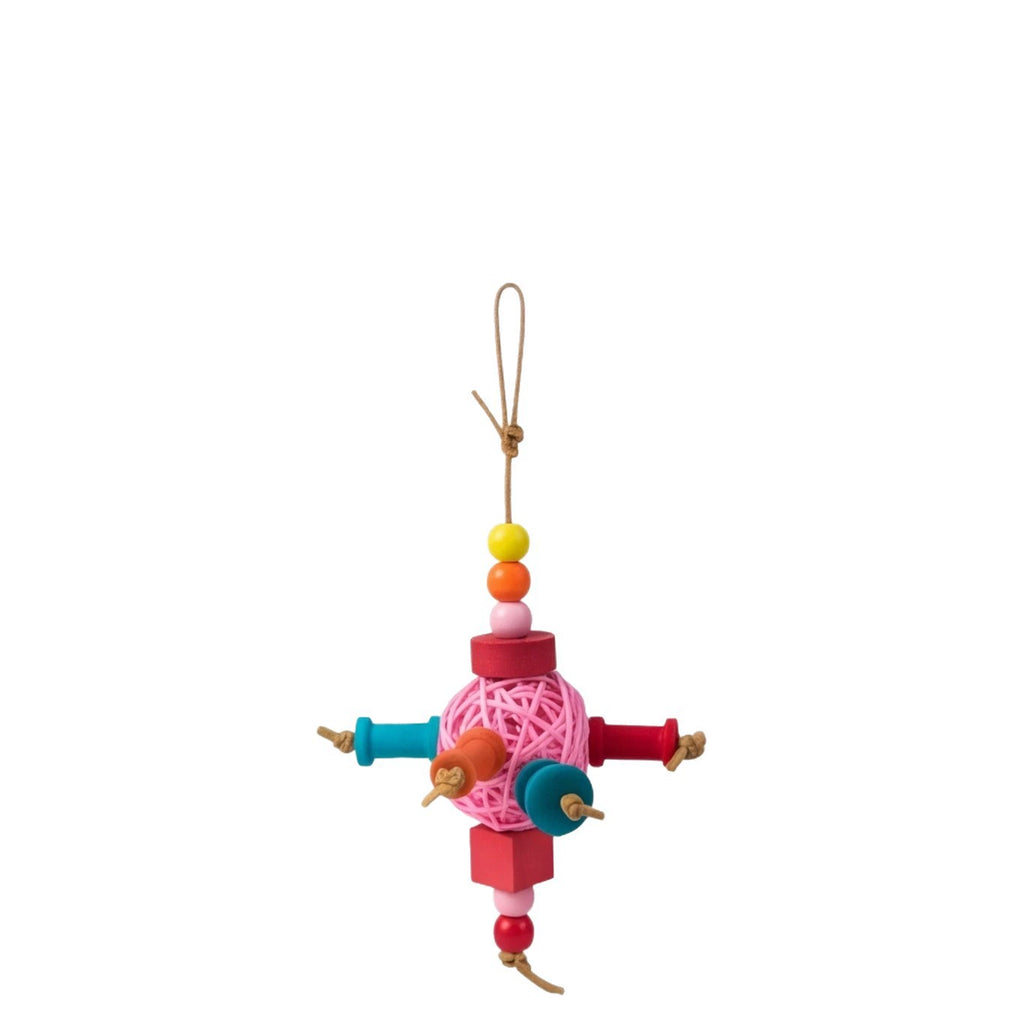 Rattan parrot chew toy - main image 5