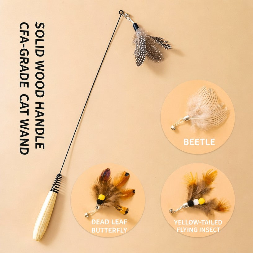 CFA-Grade Cat Wand Toy – Long  - head_006.png