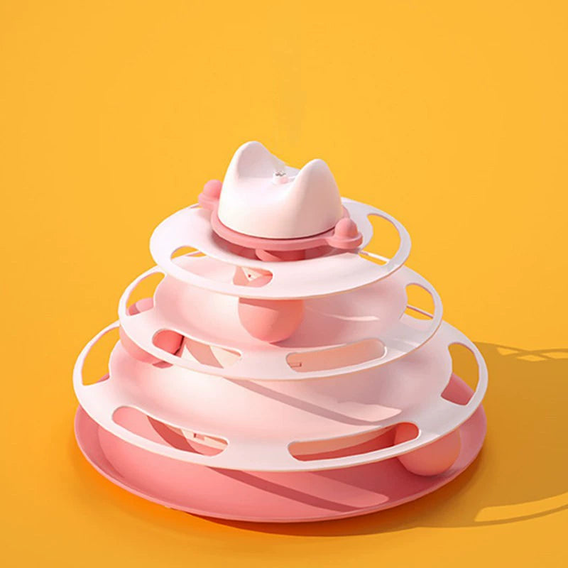 Cat Turntable Track Ball Toy – - head_008.webp