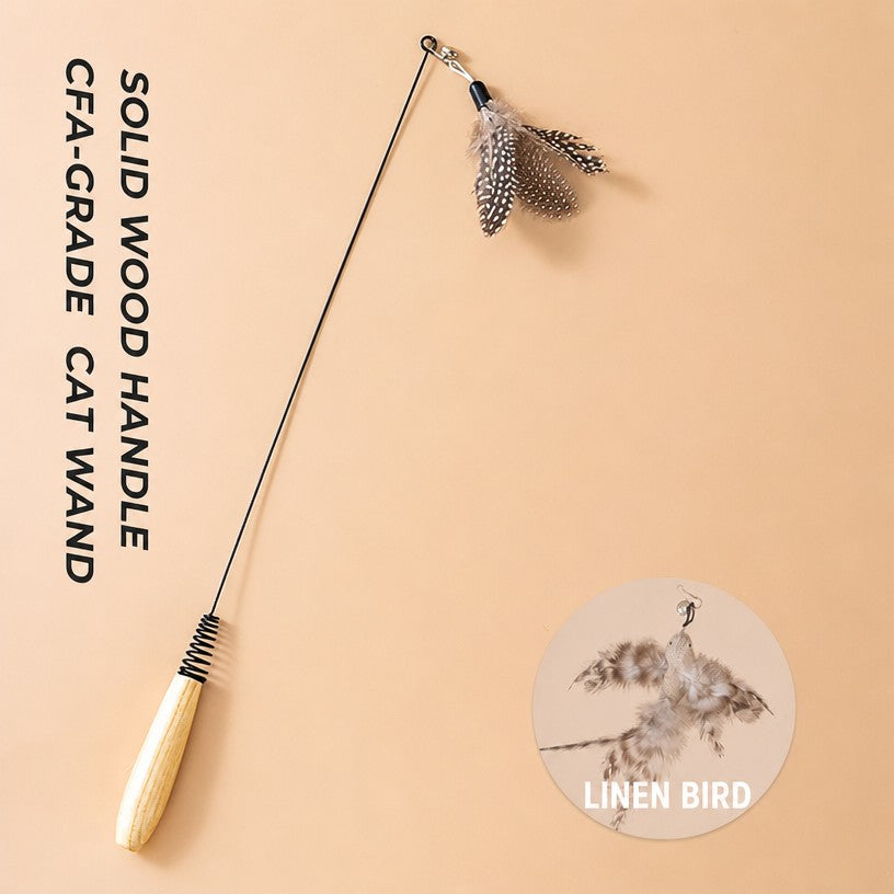 CFA-Grade Cat Wand Toy – Long  - head_009.png