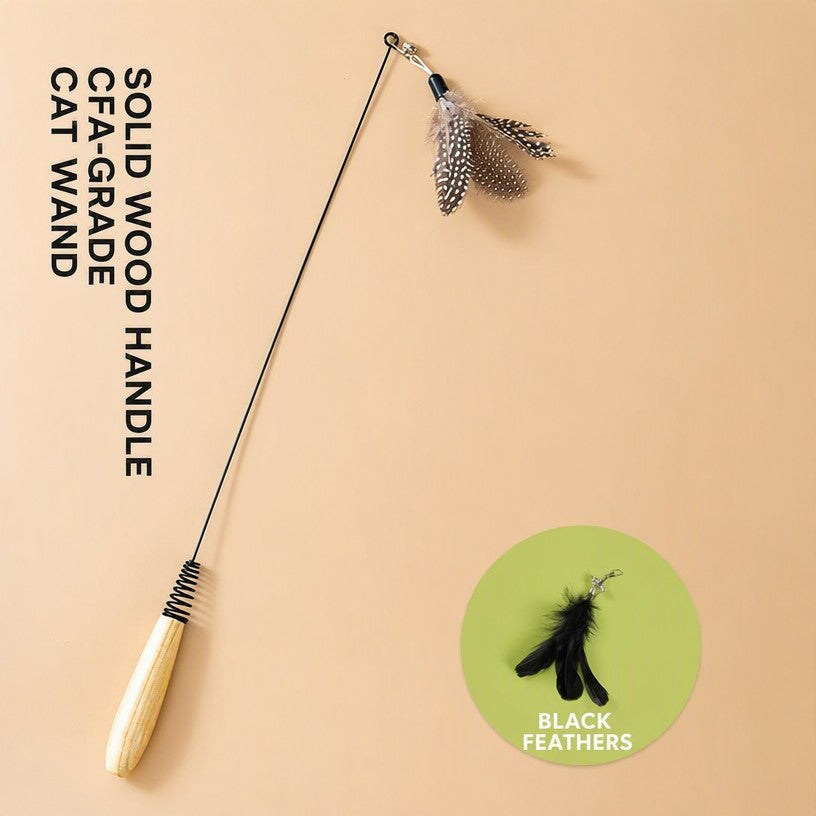 CFA-Grade Cat Wand Toy – Long  - head_010.png