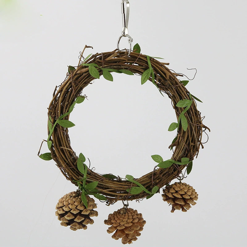 Woven Vine Bird Nest &amp; Pin - head_011.webp